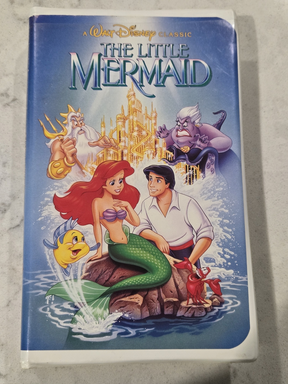 Original Walt Disney The Little Mermaid VHS-Banned Cover
